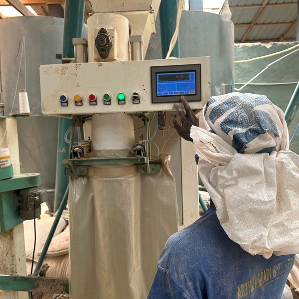 Operating the machine